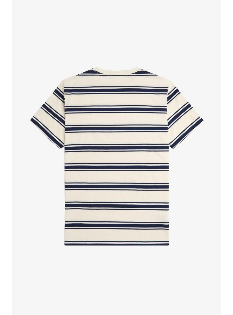 Camiseta Fred Perry Fine Stripe Hombre