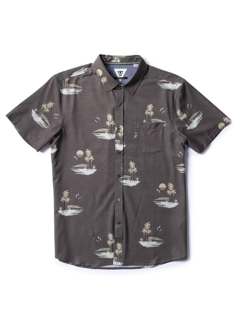 Camisa Vissla Tes Plamas Eco Hombre