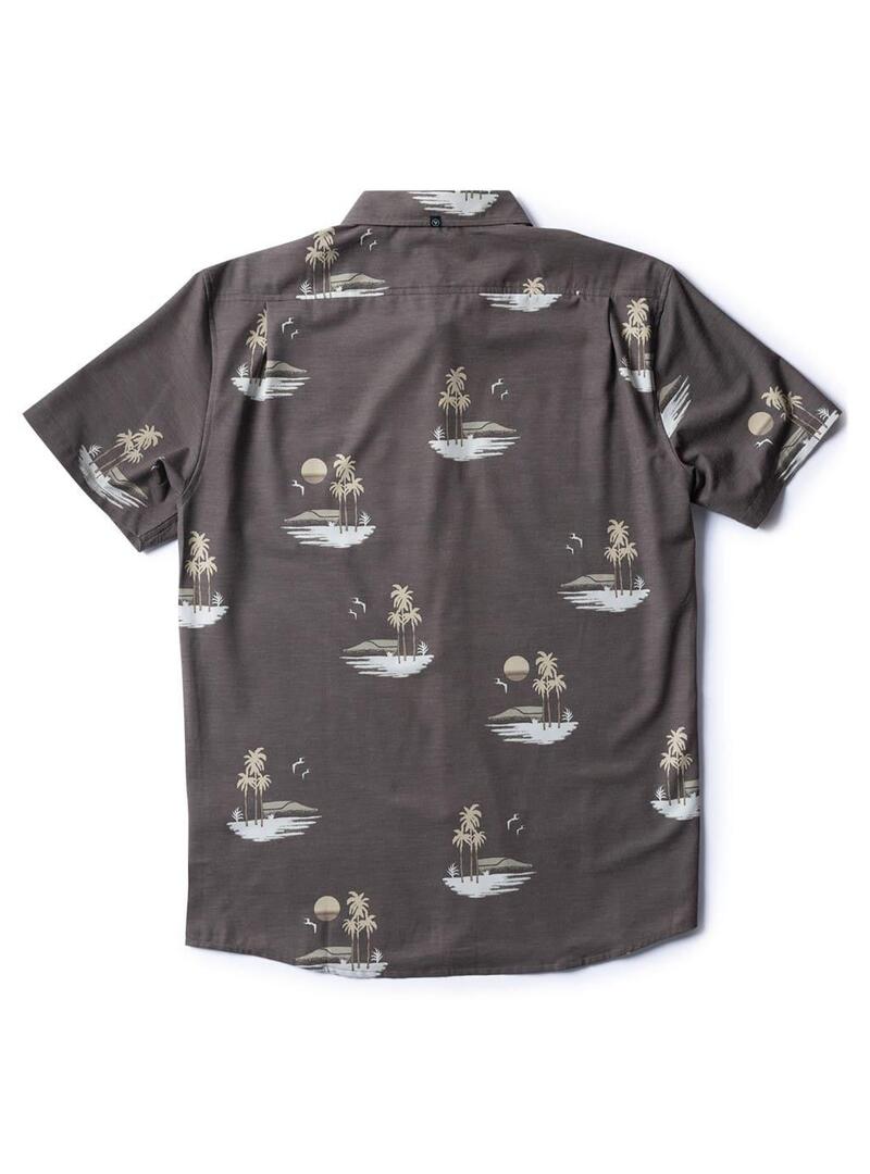 Camisa Vissla Tes Plamas Eco Hombre