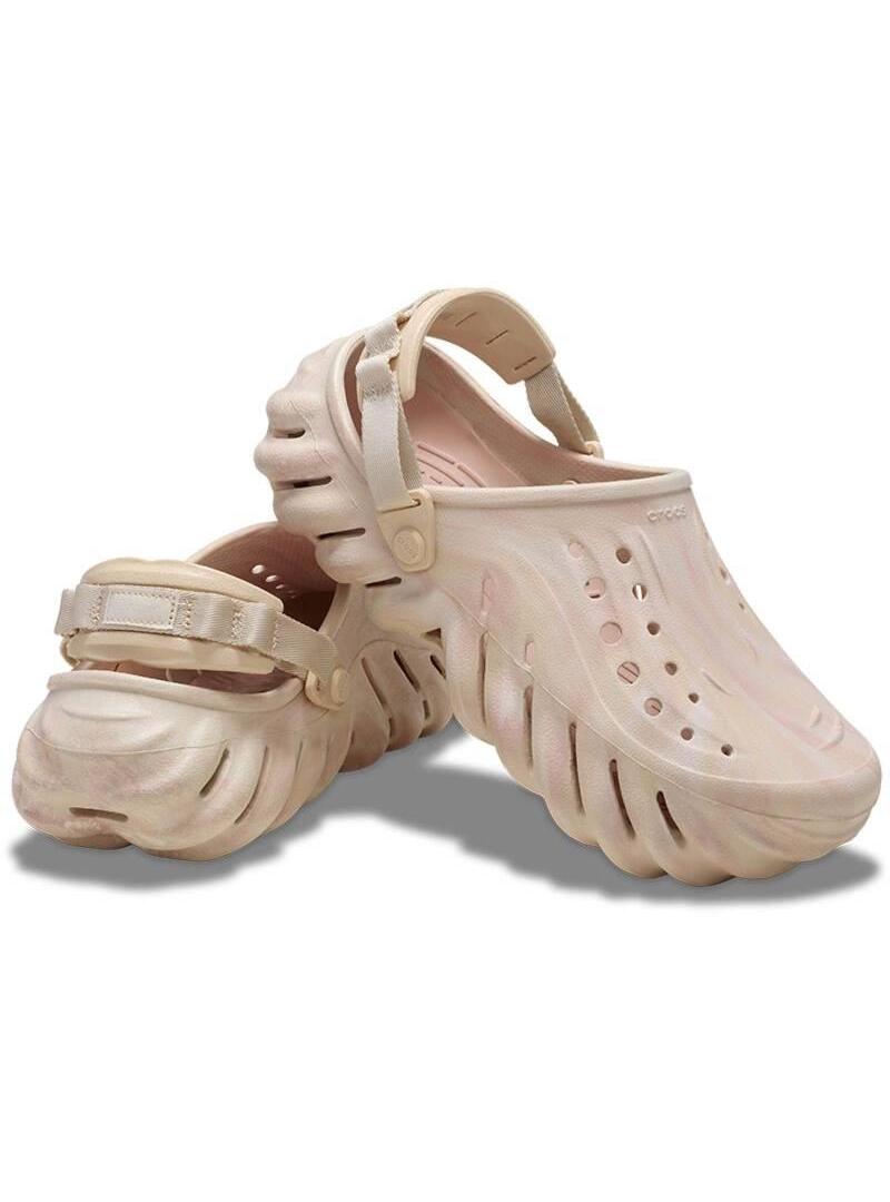 Zuecos Crocs Echo Marbled Clog Unisex