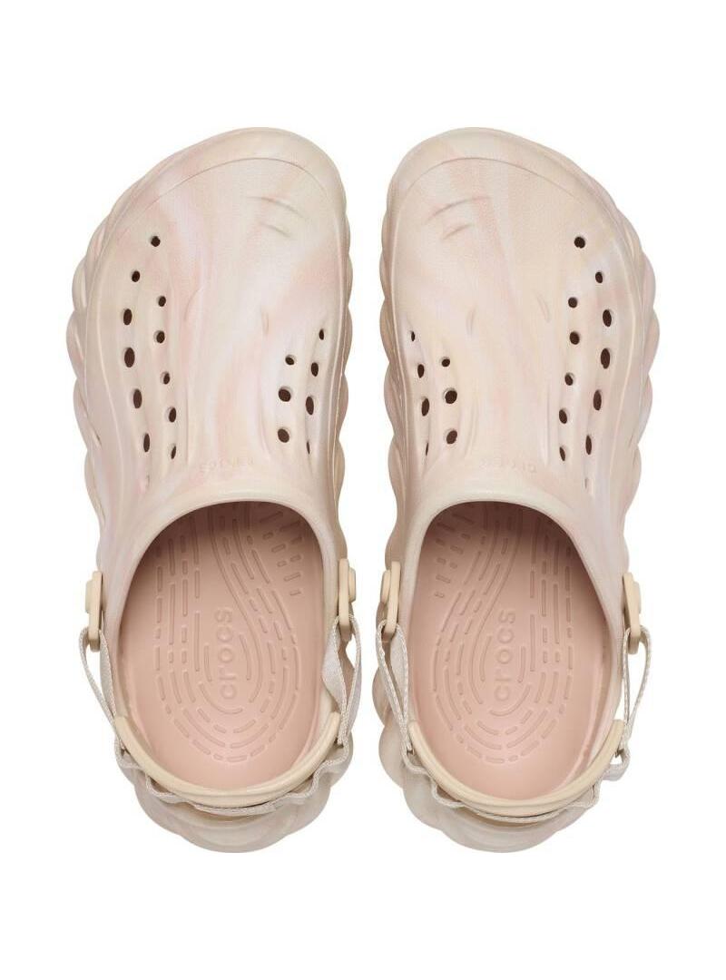 Zuecos Crocs Echo Marbled Clog Unisex