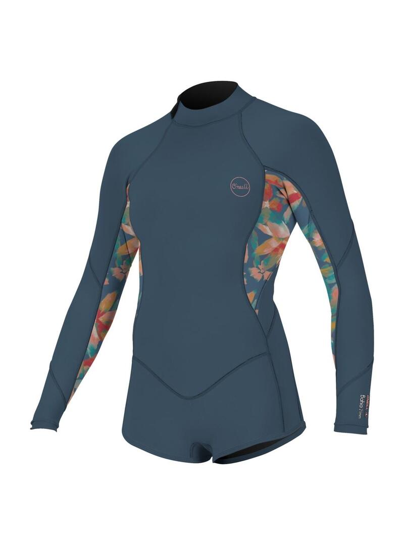 Neopreno Oneill Girls Bahia 2/1 Back Zip L/S Niño