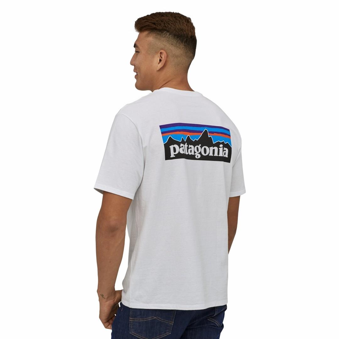 Camiseta Patagonia M's P-6 Logo Responsibili-Tee H