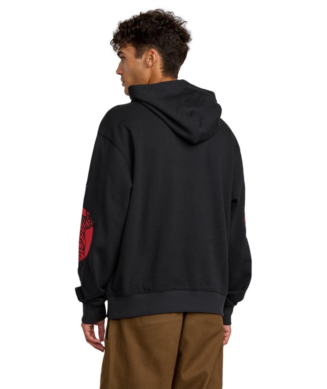 Sudadera Rvca Tiger Sun Hombre