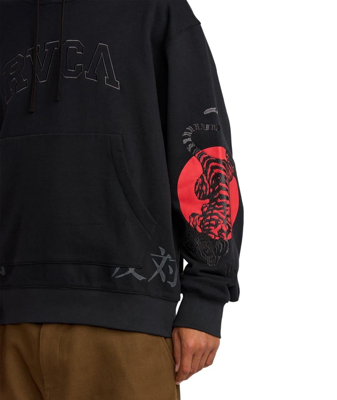 Sudadera Rvca Tiger Sun Hombre