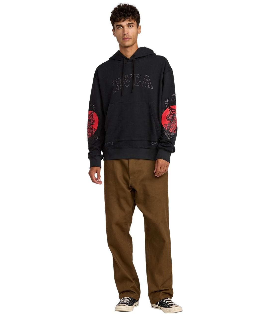 Sudadera Rvca Tiger Sun Hombre