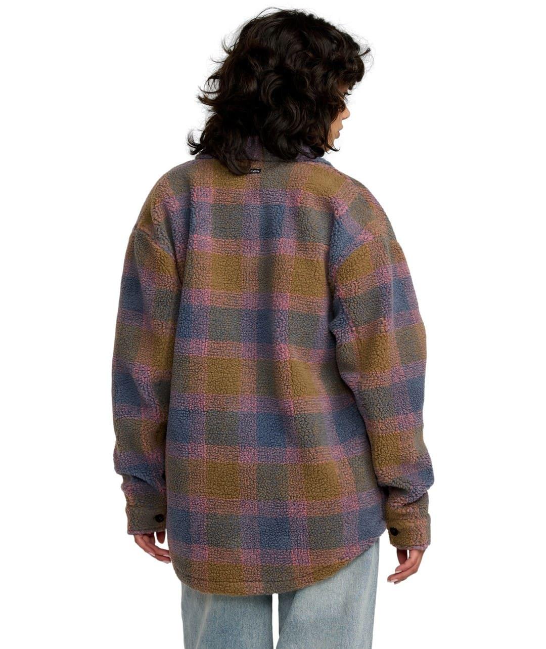 Chaqueta Rvca Bridie Sherpa Mujer