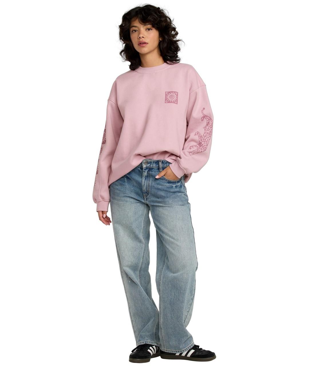 Sudadera Rvca Baggie Boyfriend Mujer