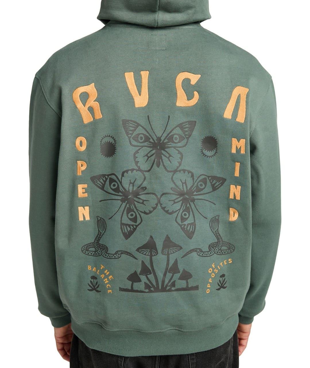 Sudadera Rvca Butterfly Poster Hombre