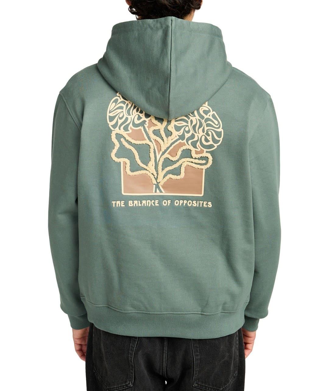 Sudadera Rvca Flower Balance Hombre
