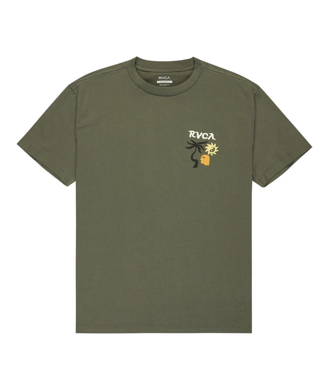 Camiseta Rvca Deep Think Hombre