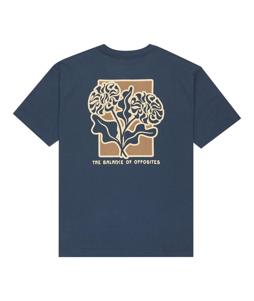 Camiseta Rvca Flower Balance Hombre