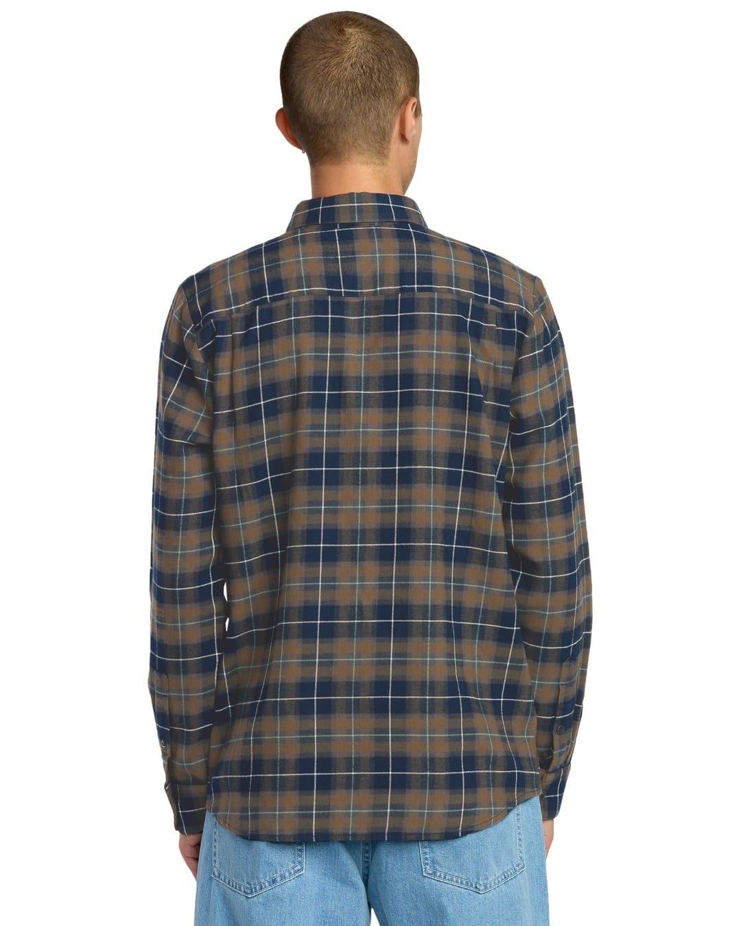 Camisa Volcom Caden Plaid Ls Hombre