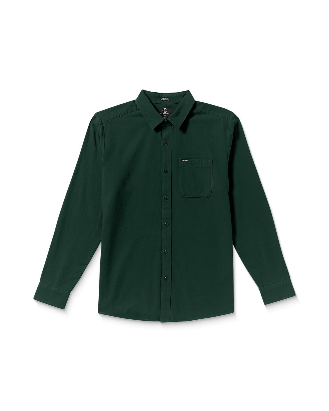 Camisa Volcom Caden Solid Ls Hombre