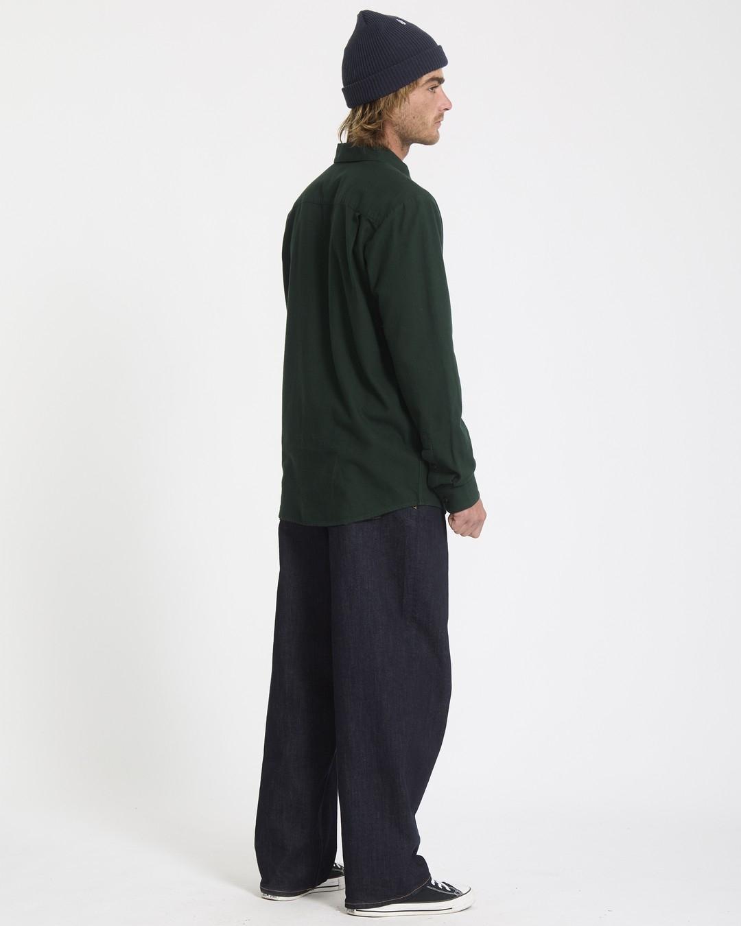 Camisa Volcom Caden Solid Ls Hombre