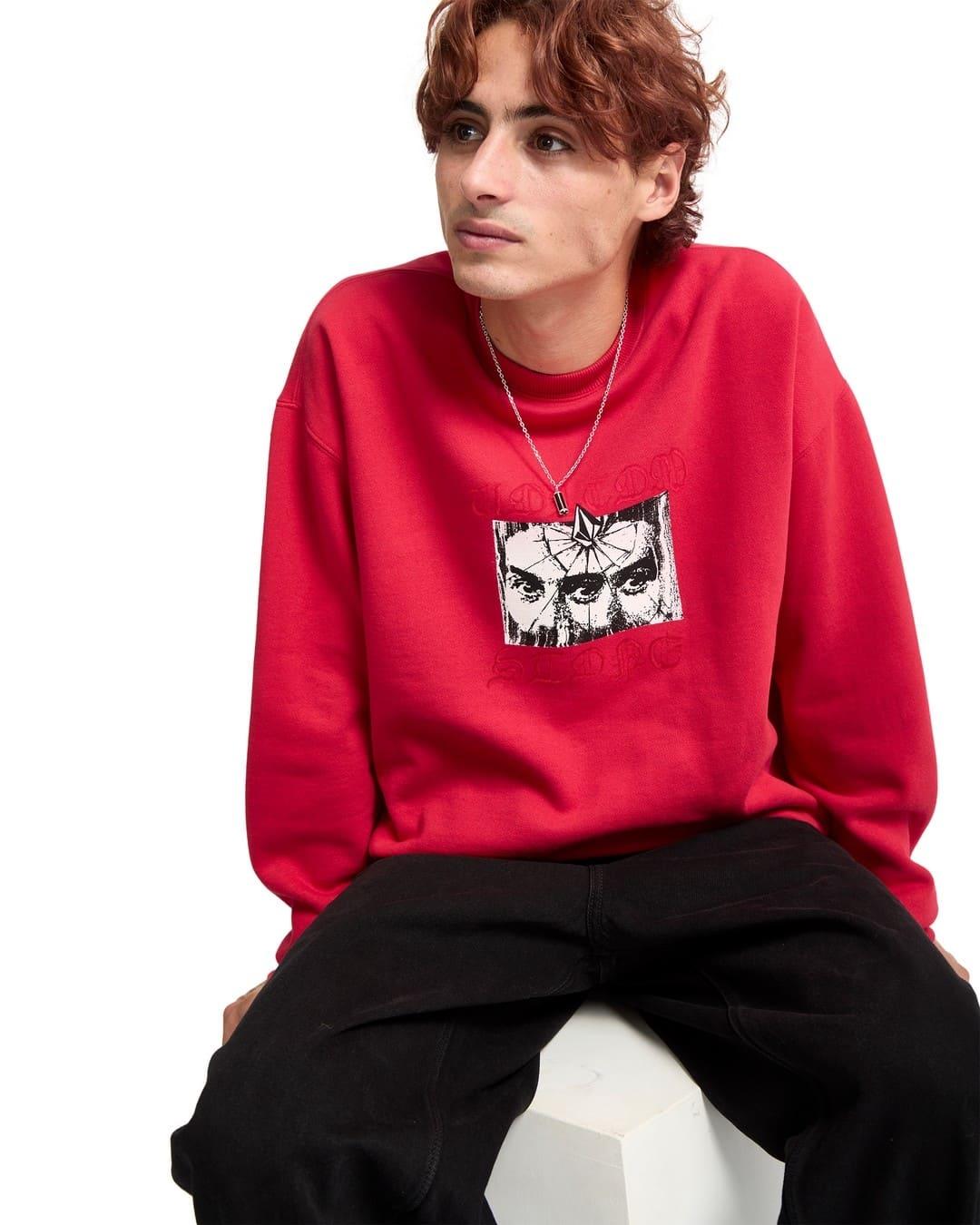 Sudadera Volcom Stoneye Crew Hombre