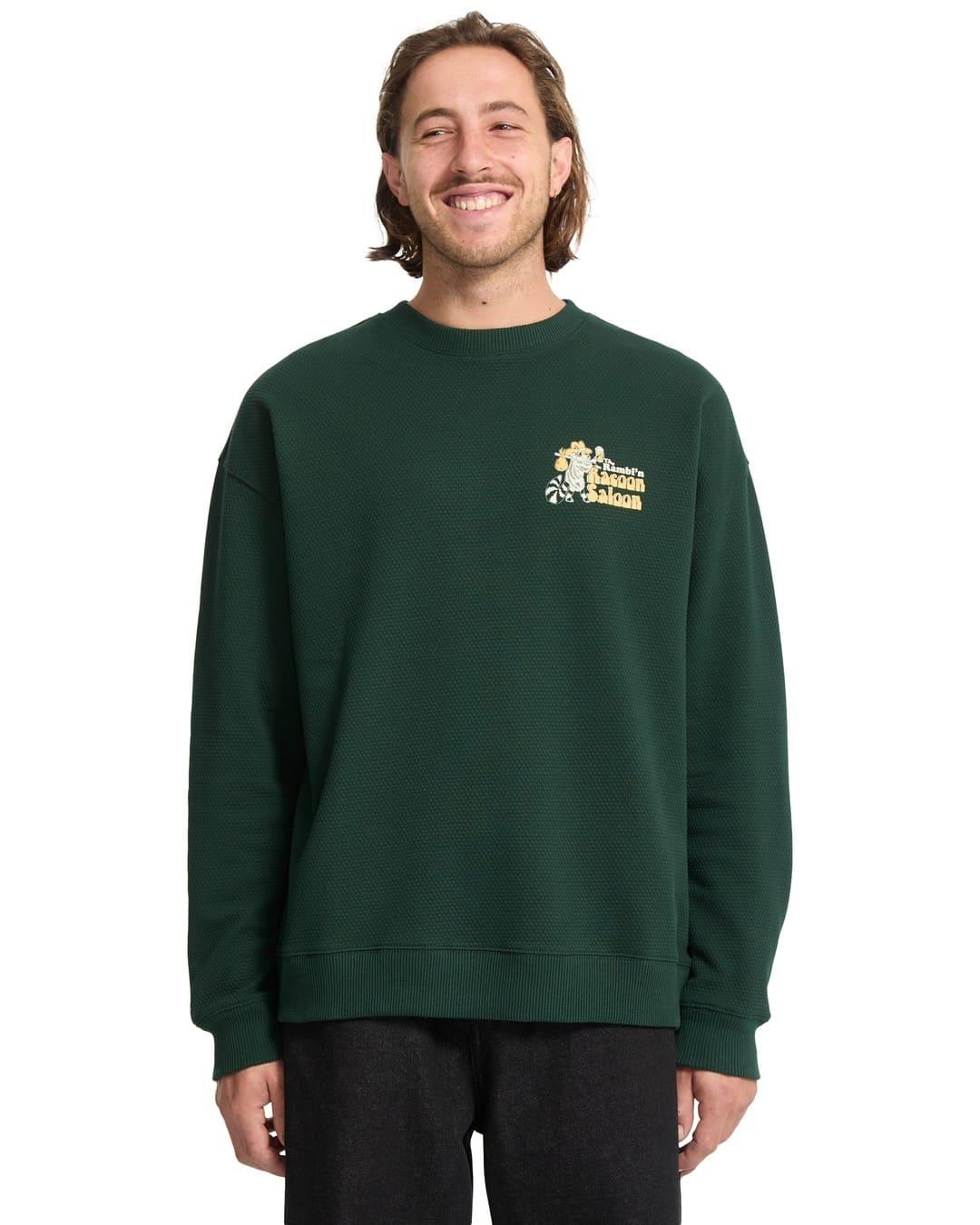 Sudadera Volcom Racoon Crew Hombre