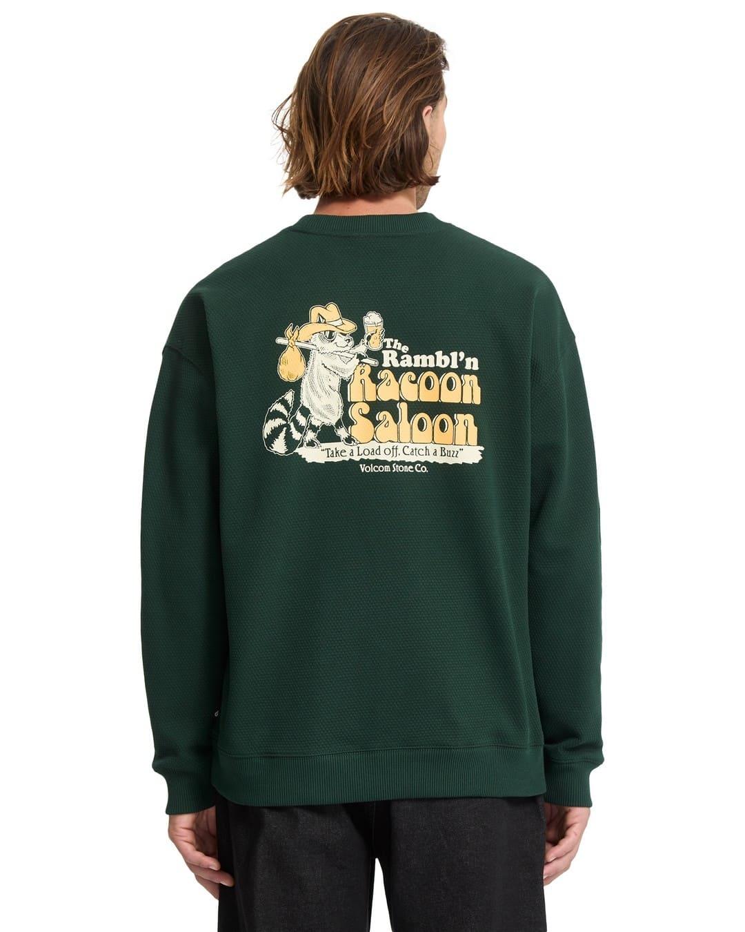 Sudadera Volcom Racoon Crew Hombre