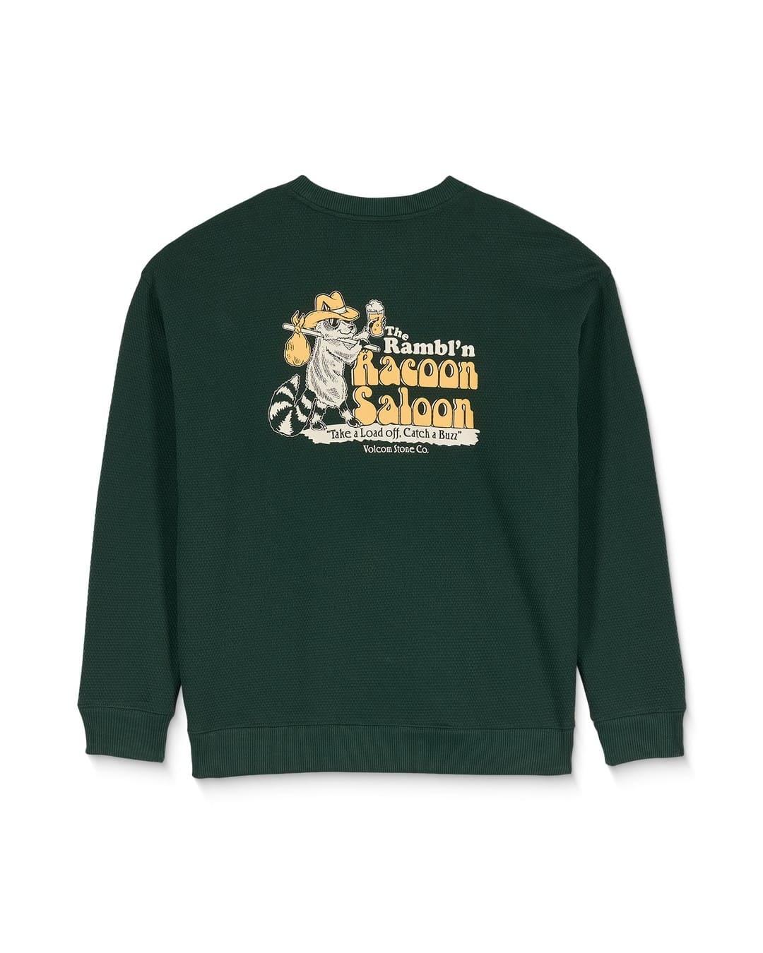 Sudadera Volcom Racoon Crew Hombre