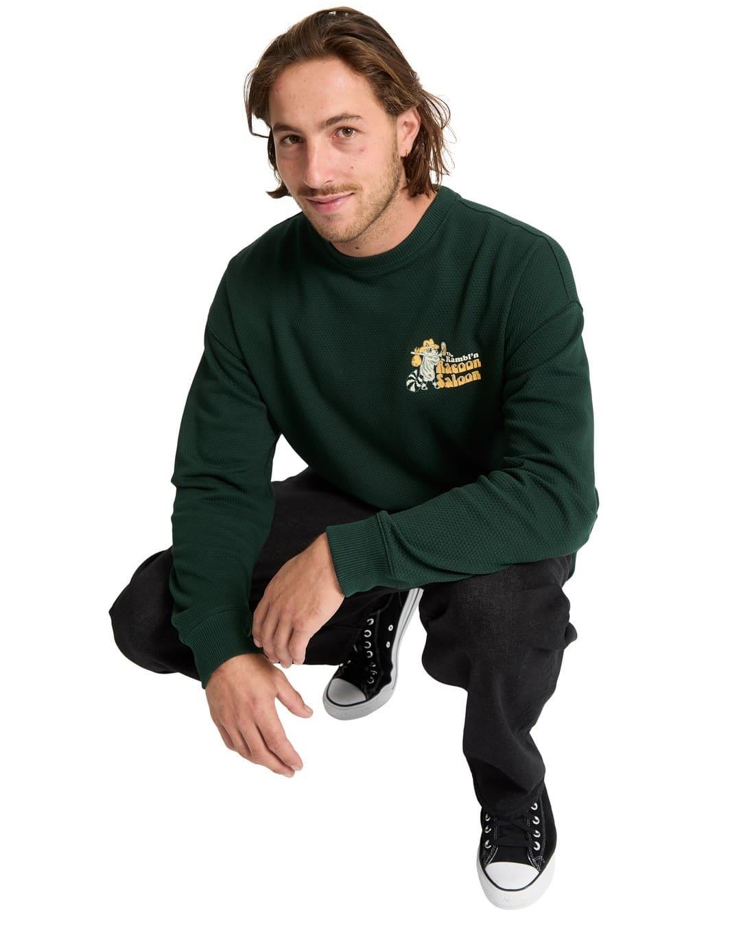 Sudadera Volcom Racoon Crew Hombre