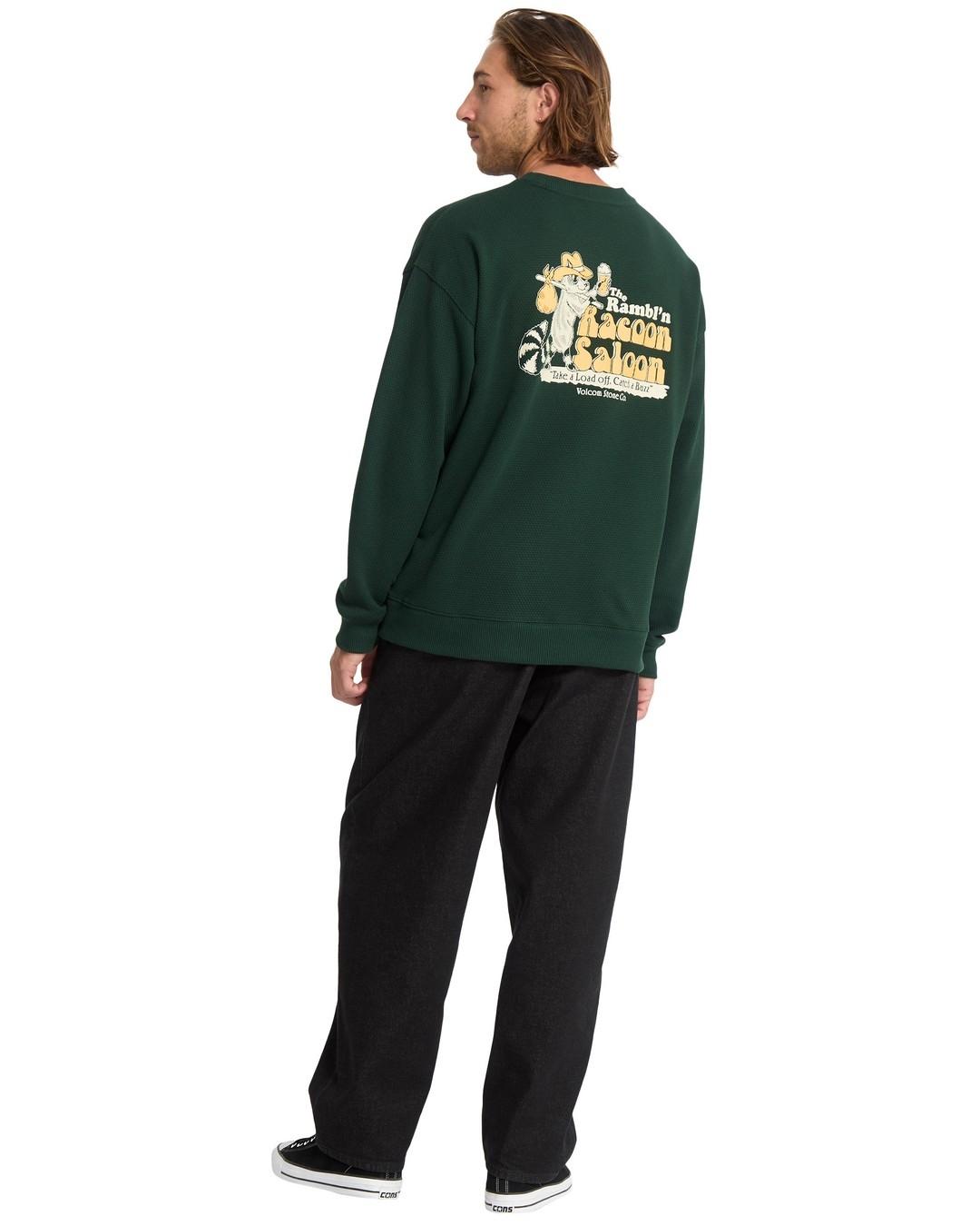 Sudadera Volcom Racoon Crew Hombre