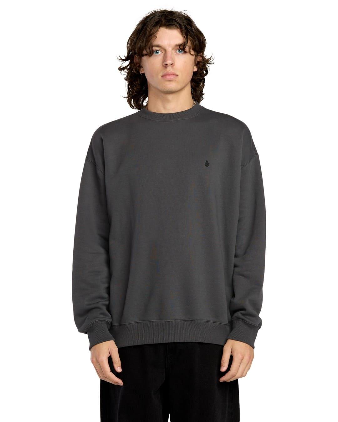 Sudadera Volcom Single Stone Pw Crew Hombre