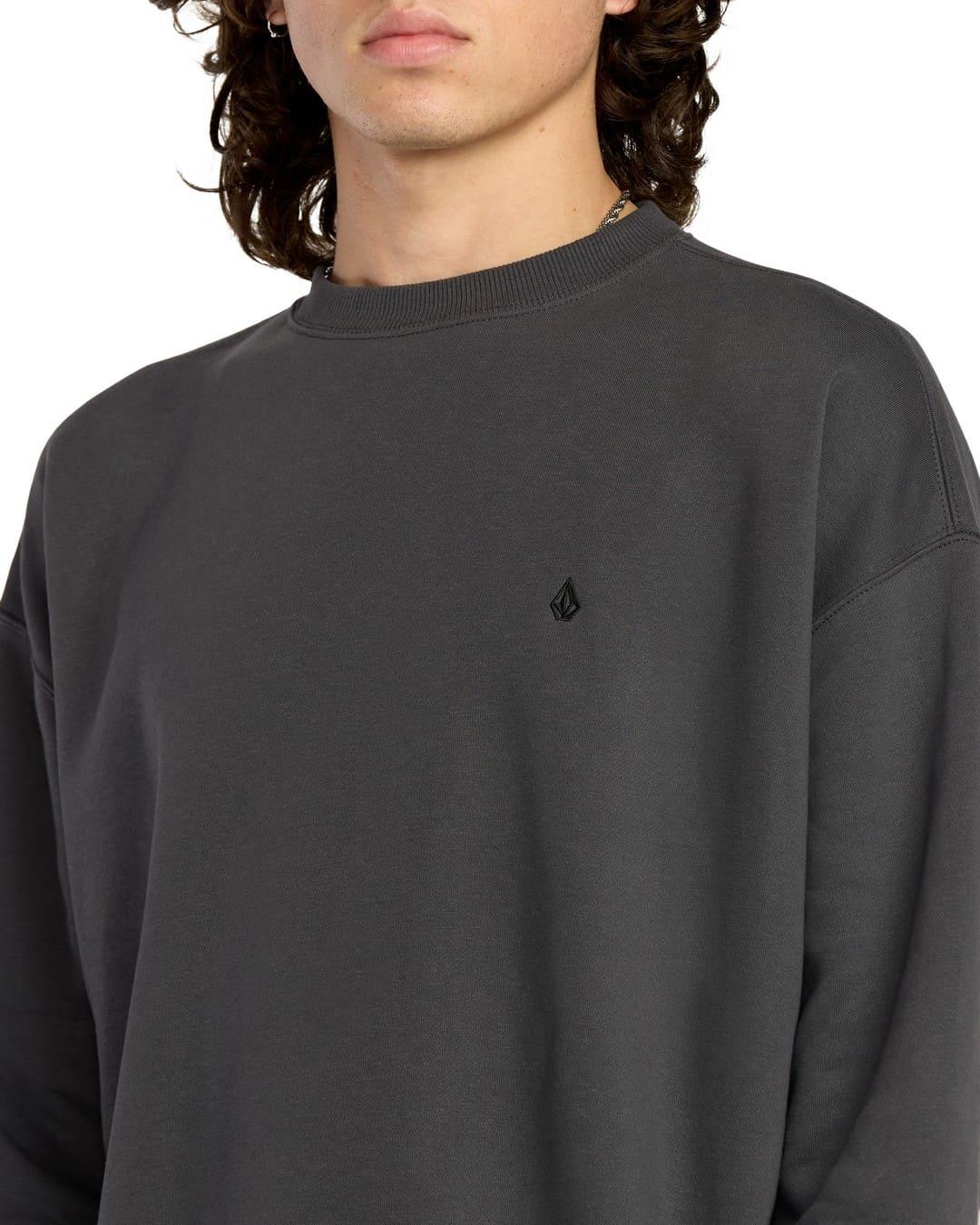Sudadera Volcom Single Stone Pw Crew Hombre