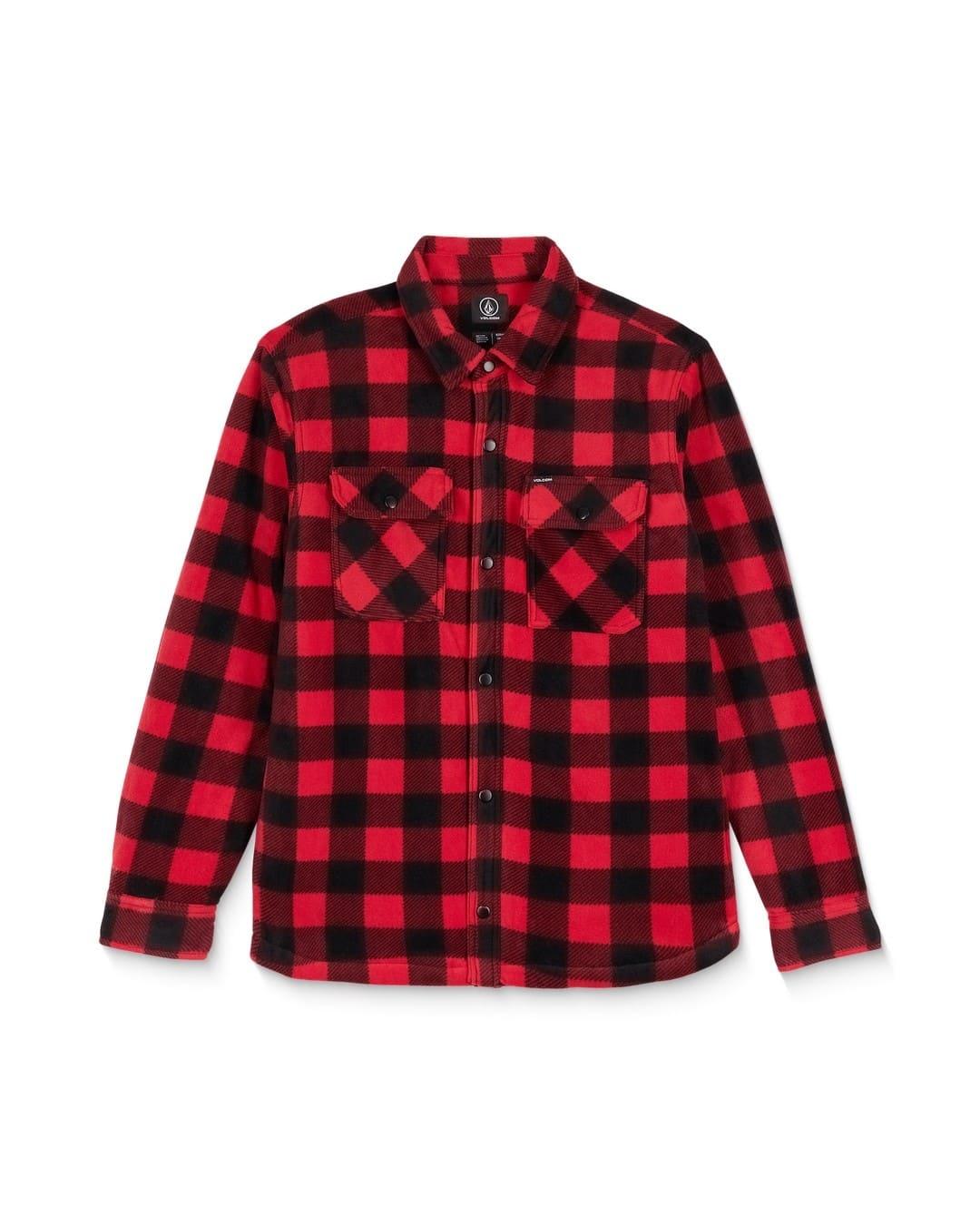 Sobrecamisa Volcom Bowered Fleece Hombre