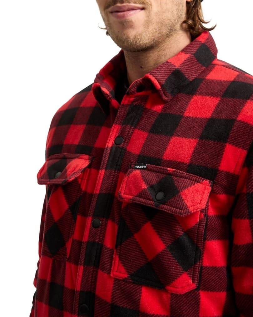 Sobrecamisa Volcom Bowered Fleece Hombre