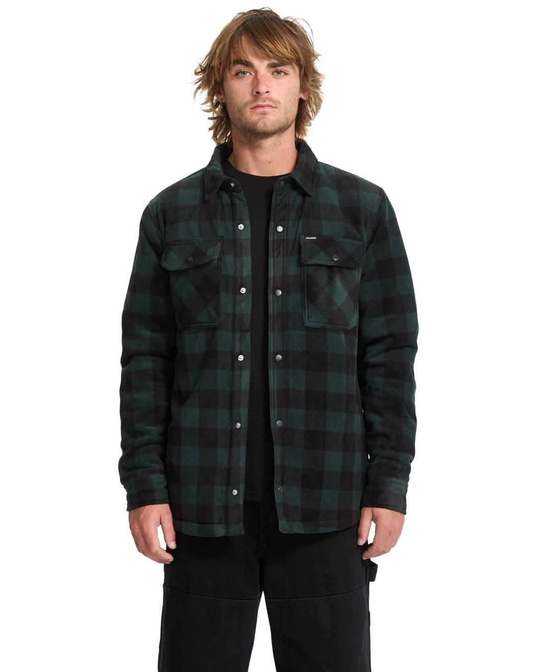 Sobrecamisa Volcom Bowered Fleece Hombre
