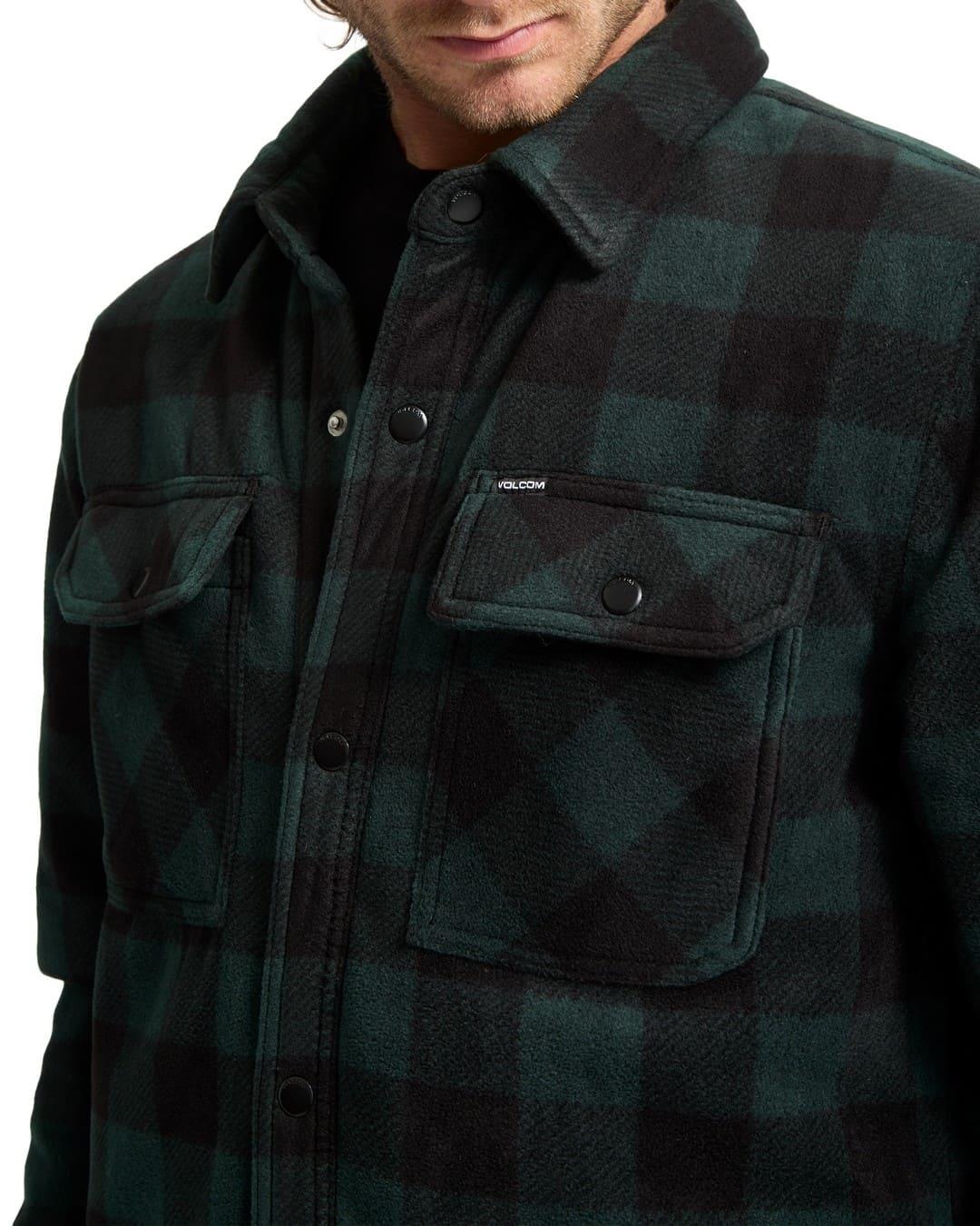 Sobrecamisa Volcom Bowered Fleece Hombre