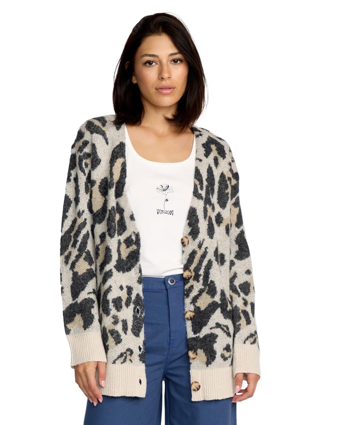 Chaqueta Volcom Wylding Out Cardi Mujer