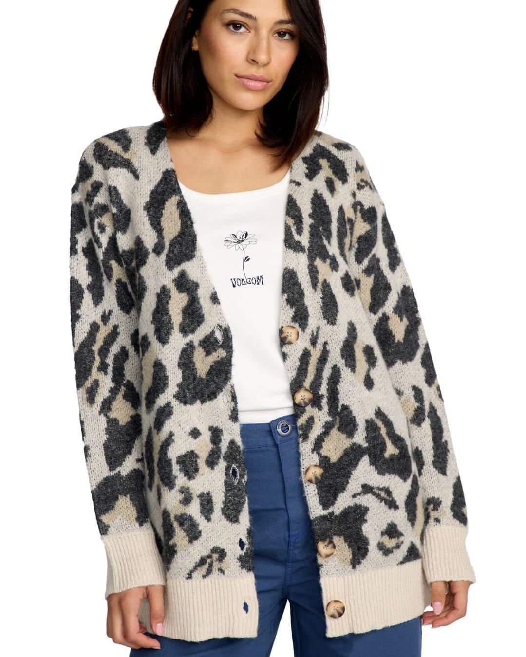 Chaqueta Volcom Wylding Out Cardi Mujer