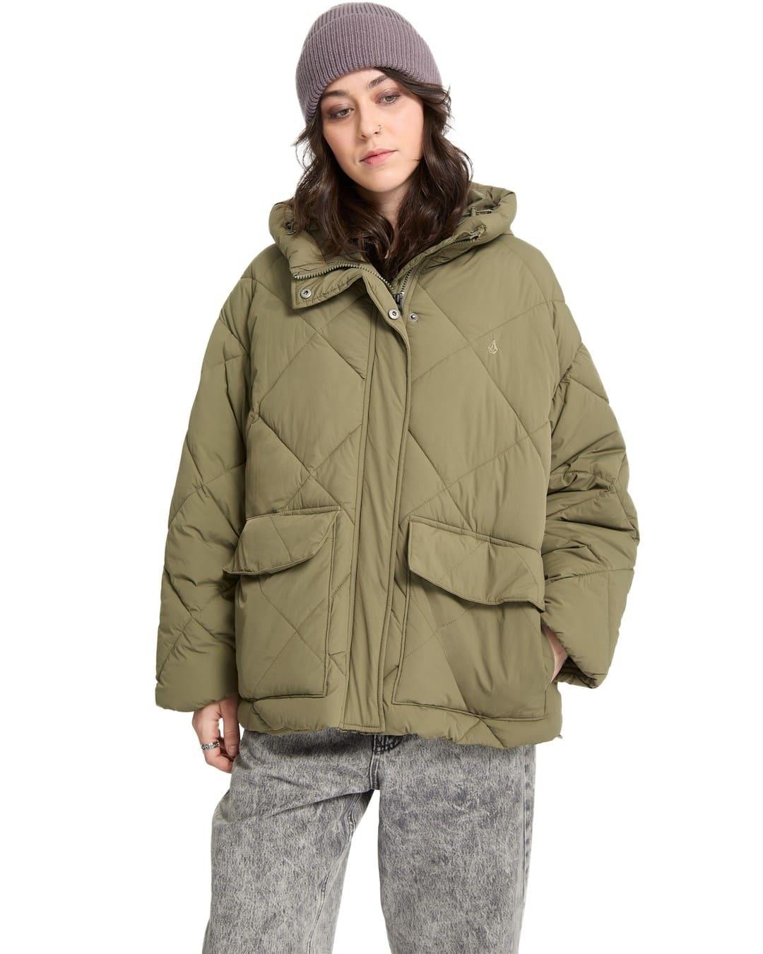 Chaqueta Volcom Our Of Boxy Puff Mujer