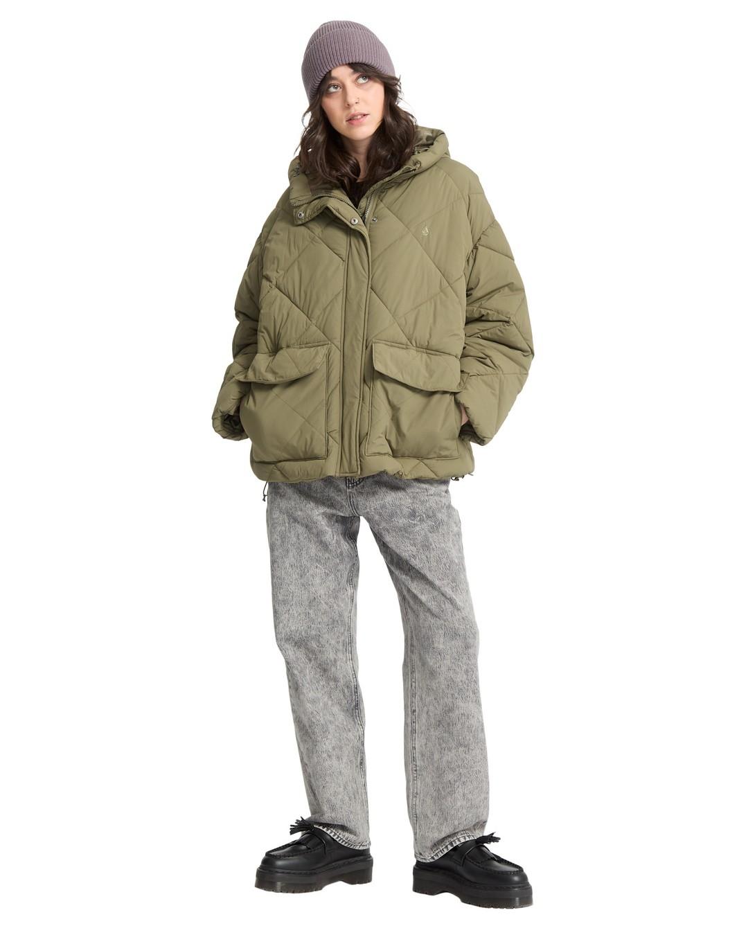 Chaqueta Volcom Our Of Boxy Puff Mujer