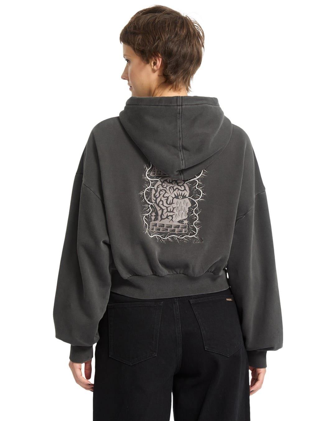 Jersey Volcom Fa Vaderetro Po Mujer