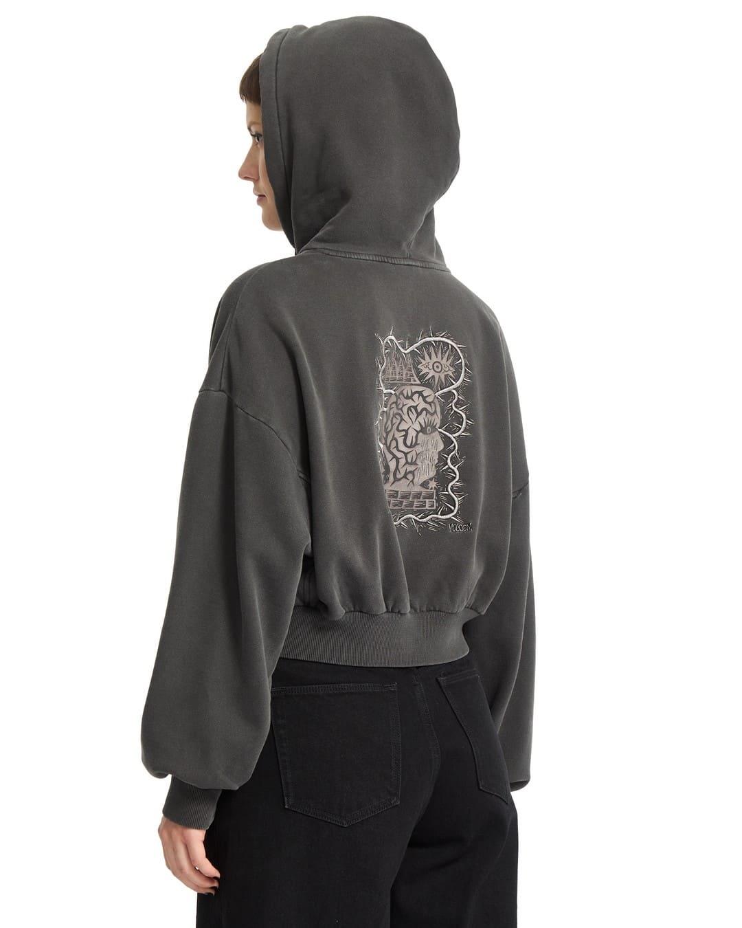 Jersey Volcom Fa Vaderetro Po Mujer