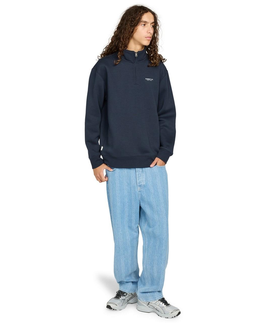 Sudadera Element Co Quarter Zip Hombre