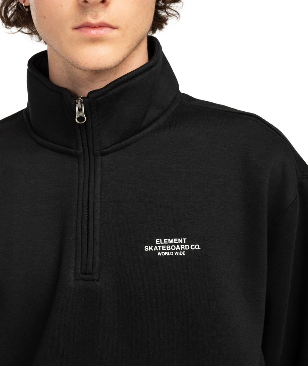 Sudadera Element Co Quarter Zip Hombre