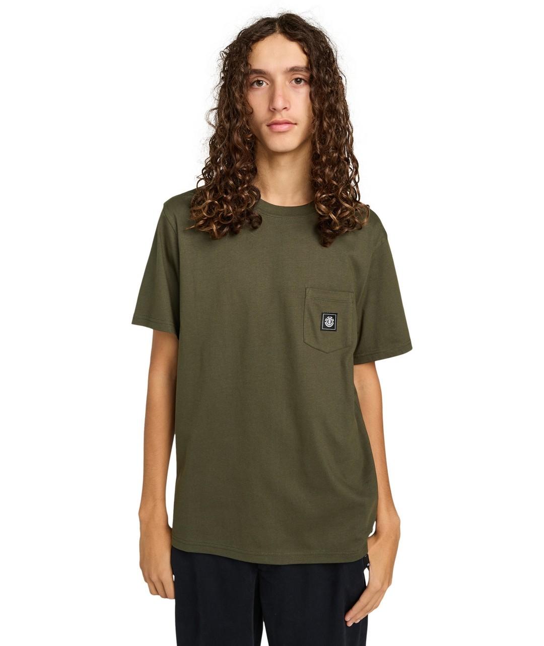 Camiseta Elemet Icon Label Pocket Ss Hombre
