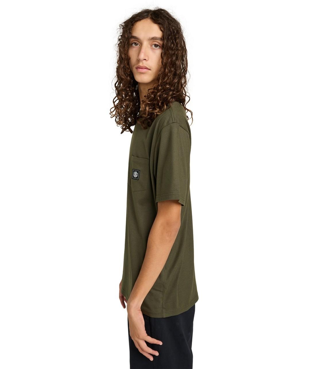 Camiseta Elemet Icon Label Pocket Ss Hombre