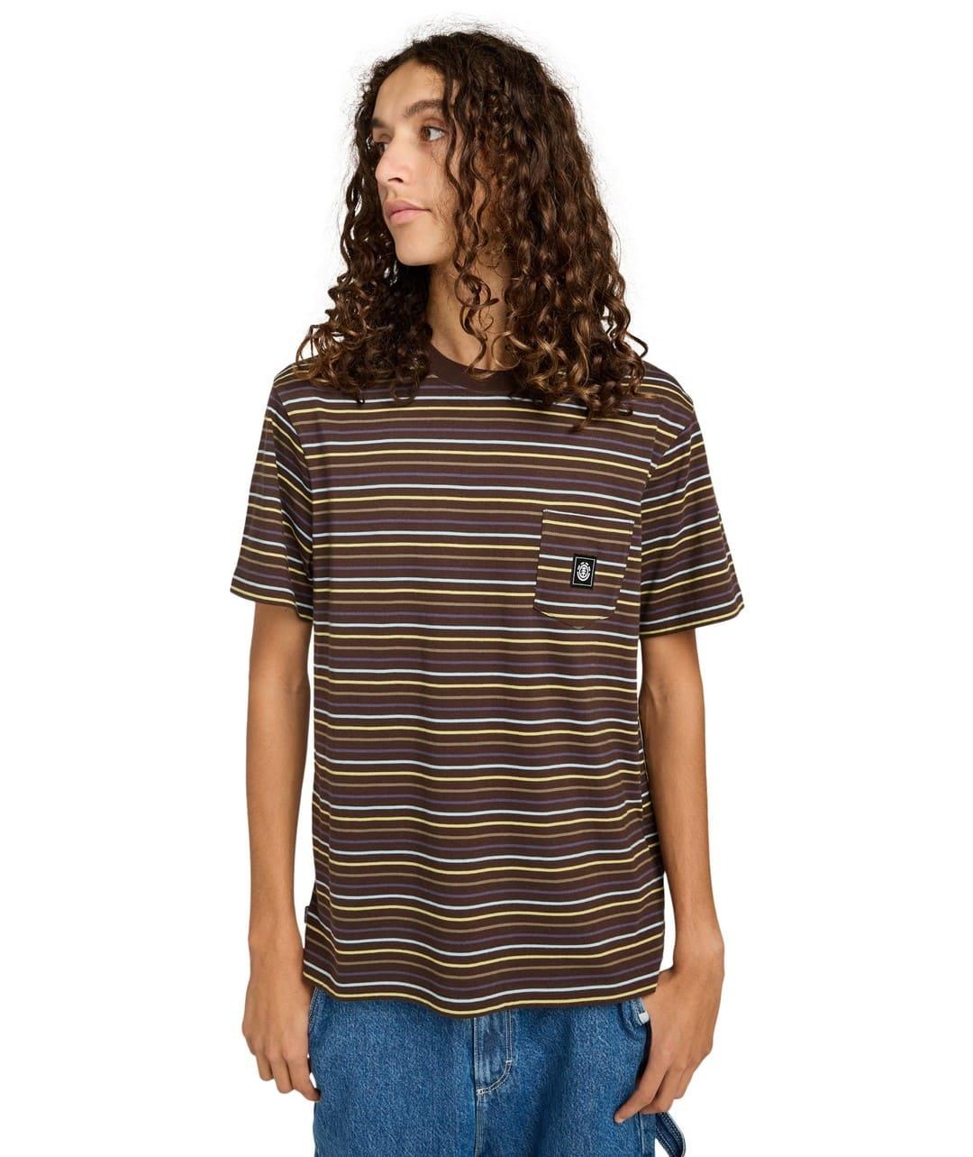 Camiseta Elemet Icon Label Pocket Ss Hombre