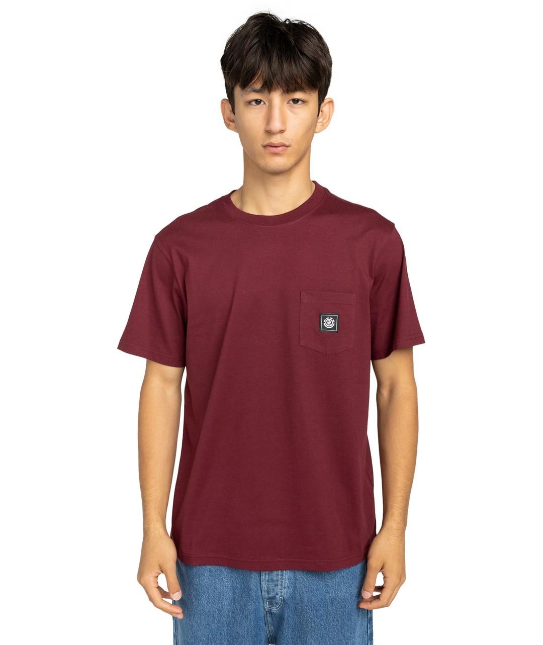 Camiseta Elemet Icon Label Pocket Ss Hombre