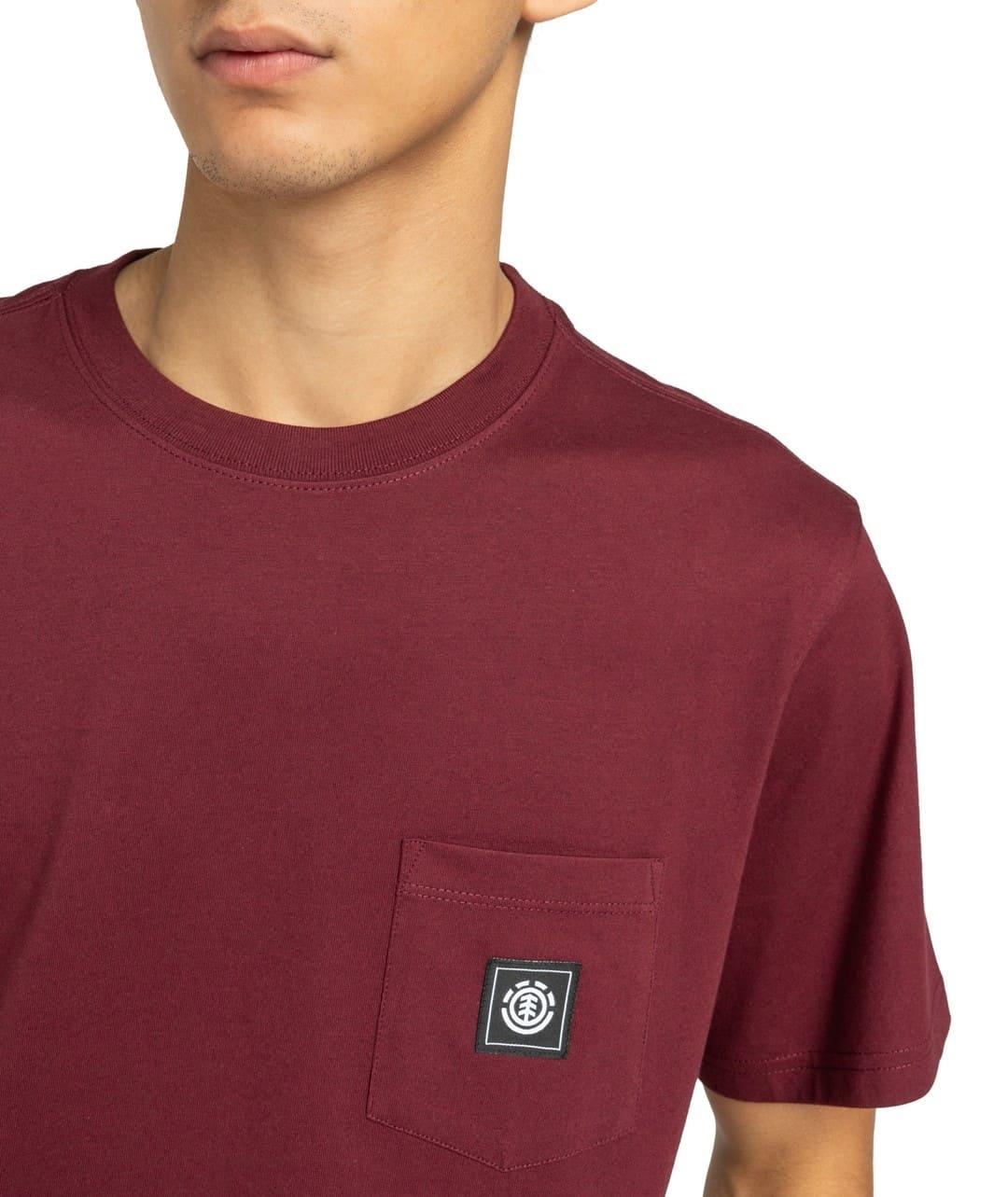 Camiseta Elemet Icon Label Pocket Ss Hombre