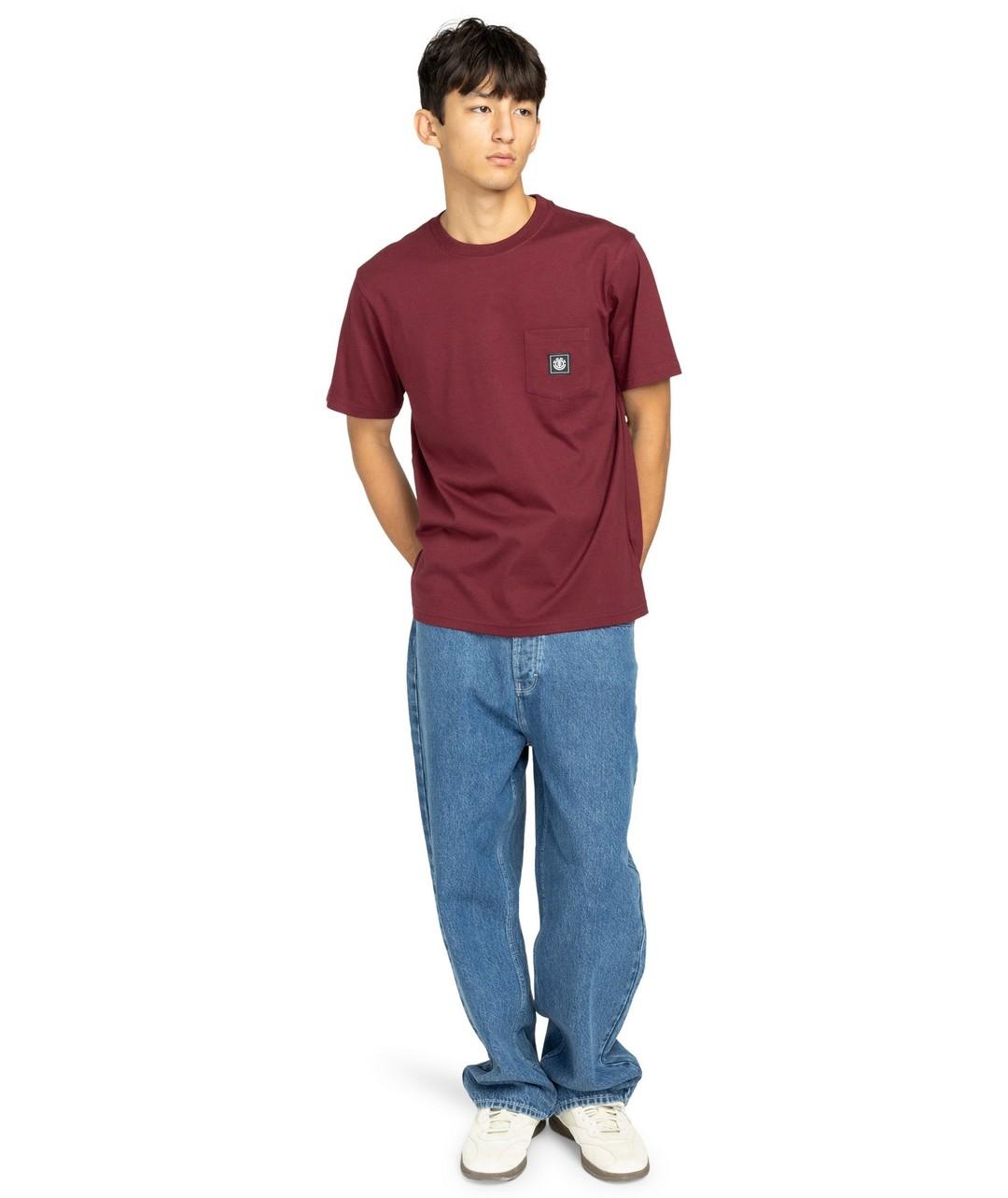 Camiseta Elemet Icon Label Pocket Ss Hombre