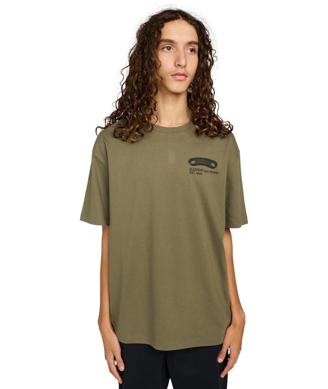 Camiseta Element Iron Works Ss Hombre