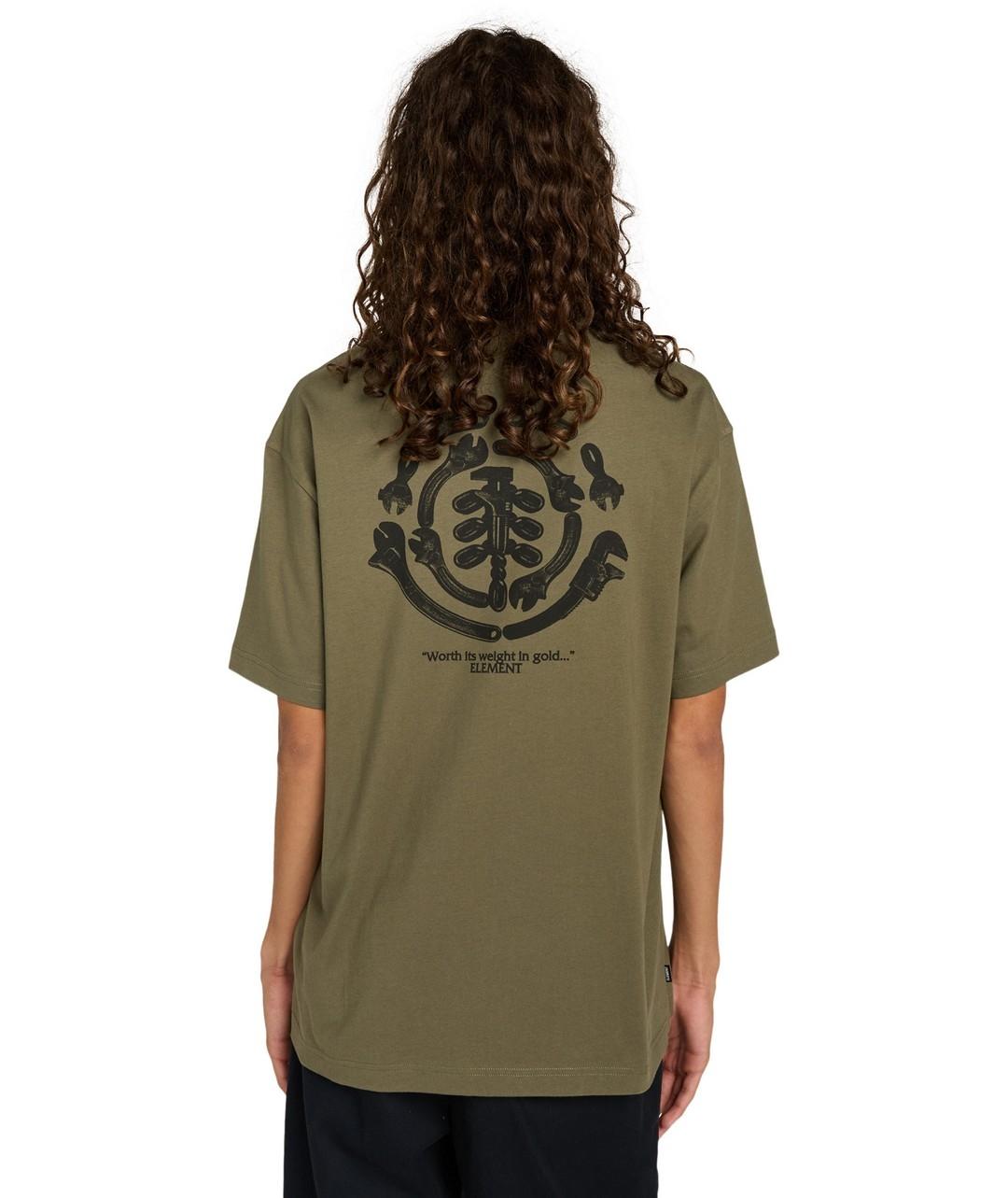 Camiseta Element Iron Works Ss Hombre