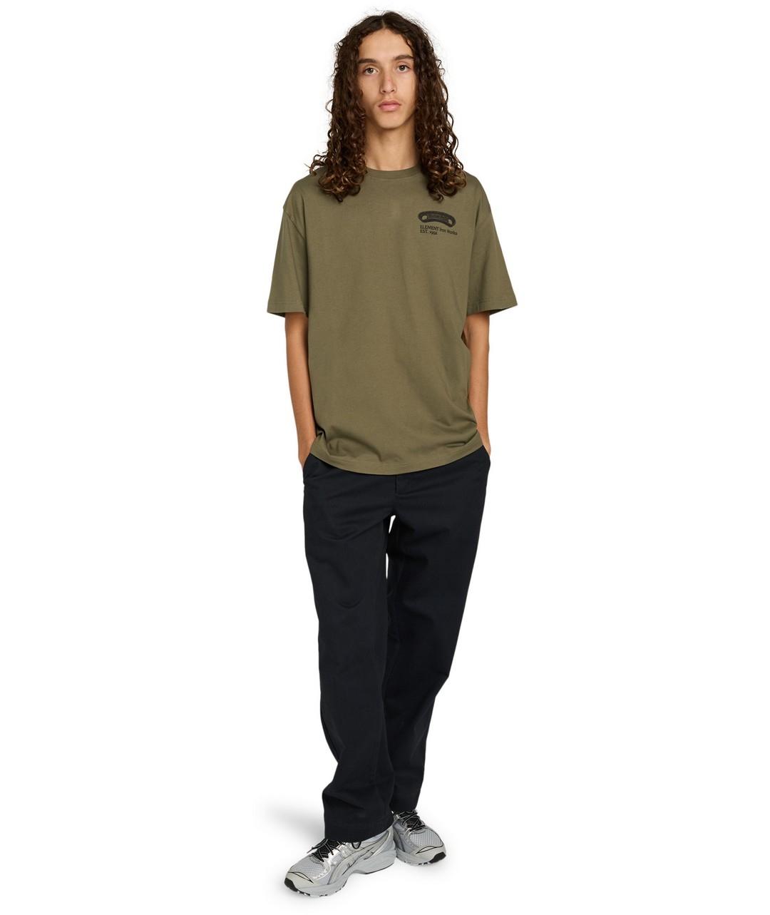 Camiseta Element Iron Works Ss Hombre