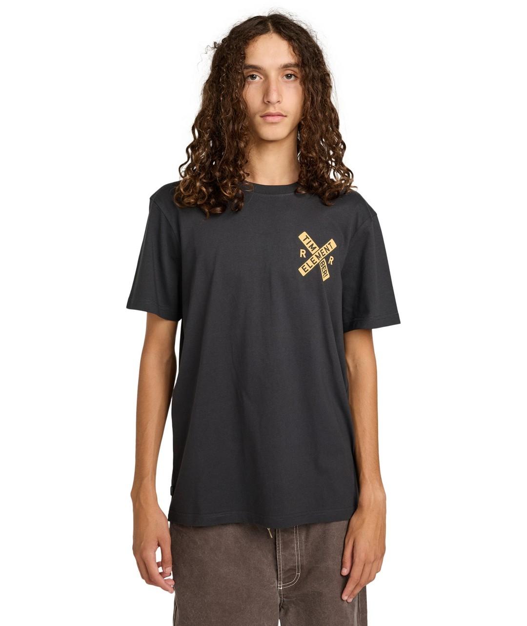 Camiseta Element Timber Freight Train Ss Hombre