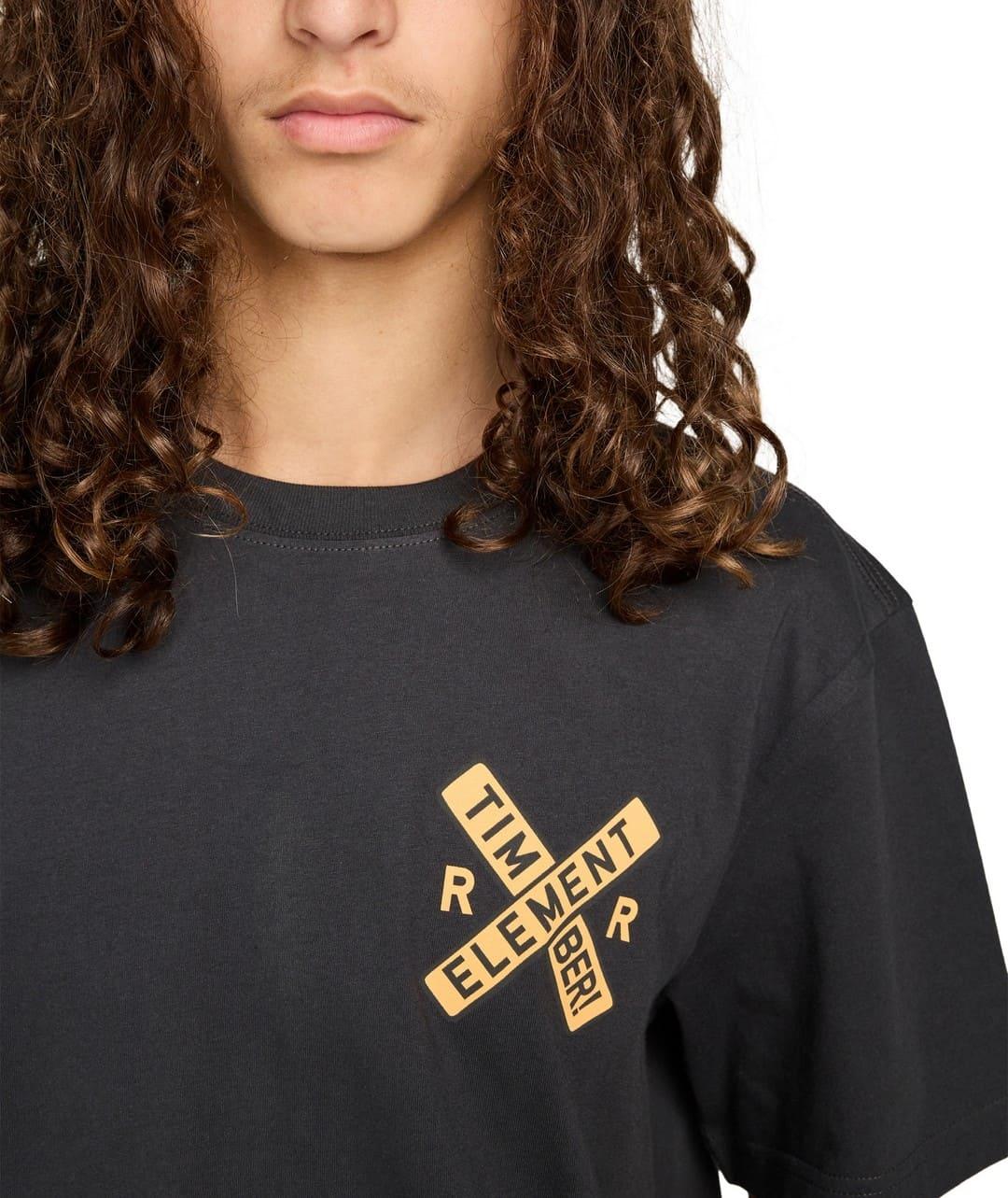 Camiseta Element Timber Freight Train Ss Hombre